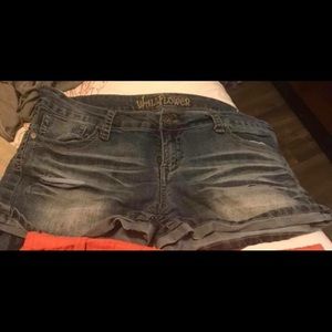 Wallflower Jean shorts